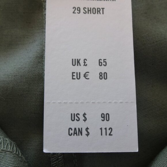 Abercrombie & Fitch Sloane Wide Leg Pants, Size 29S, New With Tags - Picture 7 of 12